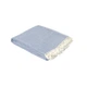 Покривало Lotus Home - Premium Stripe синій 190x225 - зображення 1
