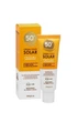 Сонцезахисний крем для обличчя водостійкий SPF 50+ Crema Solar Facial Deliplus, 50 мл - изображение 1