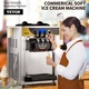 Комерційна для м'якого морозива VEVOR BJH288SR1B-Z,3 смаки 22-30 л/год - изображение 2