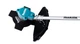 Мотокоса аккумуляторная Makita UR002G BEO4 (350 мм, 3500-6500 мин-1, 2.4 мм, 550 Вт, BL, XGT 40В, комплект) - изображение 8
