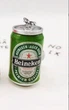Брелок для ключей в виде пивной бутылки Heineken пиво 4см Цвет Зеленый - изображение 4