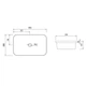 Раковина Qtap Scorpio белая керамическая прямоугольная врезная раковина для ванной комнаты. (600633) - изображение 2
