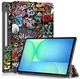Чохол Smart Case на Samsung Galaxy Tab S10 FE Plus (13.1") / чохол для планшета з функцією підставки / graffiti - зображення 1