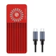 Мережевий адаптер 10GbE RJ45 10G Ethernet AQC113 Thunderbolt 3/4 USB4 Алюмінієвий корпус з вентилятором Plug-and-play на macOS Win Intel certification - зображення 1