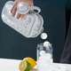 Силиконовая форма для льда на 17 шариков переносная бутылка ICE CUBE TRAY ART 8863 белый - изображение 3