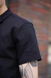 Мужское поло Intruder льняное 3XL черное - изображение 3