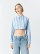 Сорочка H&M L синьо-біла смужка 26051030667 - зображення 1