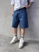 Мужские джинсовые шорты Difransel Baggy 30 синие - изображение 1