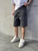 Мужские джинсовые шорты Difransel Baggy 34 серые - изображение 1