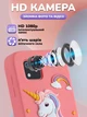 Первый детский телефон Andowl игрушка с фотокамерой без SIM розовый (P40a) - изображение 9