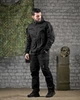 Тактический летний костюм Рип-стоп полномерные Tactical Series Combat Black XXL - изображение 2