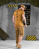 Тактический летний комплект 3 в 1 Штаны-шорты, футболка, бейсболка Combat Tactical Coyote S - изображение 2