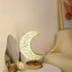 Настольная лампа аккумуляторная Brille Crystal-Moon беспроводная, 3 температурных режима, регулировка яркости - изображение 7