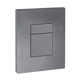Панель змиву KOER KT-0607-07 157x198x3mm пластикова, кнопка квадратна (колір графіт) (KR5345) - изображение 1