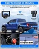 Парковочная система Airpuxem P067-EU6-ZQ / Бездротовая / 5" / Full HD / 170° / IP69 / Черный Б/В - изображение 7