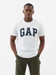 Футболка хлопковая длинная мужская GAP Everyday Soft Logo 85576943 2XL Белая (4826241296679) - изображение 1