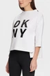 Жіночий білий світшот DKNY XS DP9T7103 - изображение 5