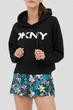 Жіноче чорне худі DKNY XS DP1T8642 - зображення 1