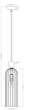 Lampa wisząca Light Prestige Piega 1 1xE14 Smoked (LP-939/1P smoked) - obraz 9