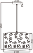 Lampa wisząca Light Prestige Flowers 1xE27 White (LP-686/1P) - obraz 3