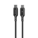Кабель Proove Flex Metal Type-C to Type-C 60w (1m) black - изображение 7
