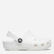Детские кроксы-сабо для девочки Crocs Classic Kids Clog 206990-100 30-31 (C13) White (0000000055697) - изображение 1