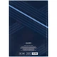 Книга записна Axent Lines 8422-581-A, А4, 96 листів, клітка, синя - зображення 5