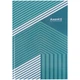 Книга записна Axent Lines 8422-582-A, А4, 96 аркушів, клітинка, зелена - зображення 1