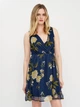 Сукня Vero Moda темно-синій в візерунки з принтом MEPMJ762 XL - изображение 1
