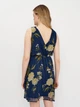 Сукня Vero Moda темно-синій в візерунки з принтом MEPMJ762 XL - изображение 2
