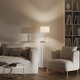 Lampa stołowa Light Prestige Fogo 2xE27 Biała (LP-0304/2T WH) - obraz 5