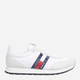 Чоловічі кросівки Tommy Jeans thiem0em01351ybr 43 Білі (8720646024704) - зображення 1