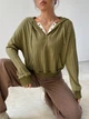 Худи женское SHEIN GD-00146080 M Хаки (DN3012300034216) - изображение 6