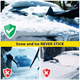 Чохол на лобове скло для автомобіля Накидка на лобове скло від снігу Weather Force 360 160х120 см - зображення 4