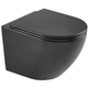 Унитаз подвесной Mixxus Premium Ellipse-0303-R Black 520x365x360mm, система смыва RIMLESS (MP6464) - изображение 1