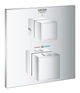 Термостат скрытого монтажа на 2 потребителя Grohe Grohtherm Cube (24154000) - изображение 1