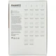 Етикетки з клейким шаром Axent 2461-A 100 аркушів A4, 105x148.5 мм - изображение 2