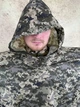Плащ палатка пончо від дощу піксель - изображение 4