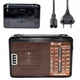 Портативный радиоприёмник Golon RX-608ACW с mp3 плеером от сети 220 Вт и батареек 2319 - изображение 9