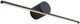 Kinkiet Light Prestige Modern Slim LP-777/1W M BK - obraz 3
