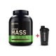 Комплект Гейнер Optimum Nutrition Serious Mass 2.72 кг Шоколад і арахіс + Шейкер (217111) - зображення 1
