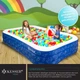 Надувной бассейн KESSER 613л 240 x 142 x 56 см - изображение 6