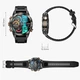 Смарт-годинник LEMFO KT80 Black (дзвінки, пульсоксиметр, ліхтарик, українське меню) 515мАг - зображення 10