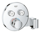 Термостат прихованого монтажу на 2 споживача Grohe Grohtherm SmartControl (29120000) - изображение 1