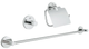 Набір аксесуарів 3 в 1 Grohe Essentials New (40775001) - изображение 1