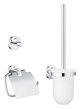 Набір аксесуарів 3 в 1 Grohe Essentials New (40407001) - зображення 1