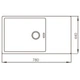 Мойка MIXXUS MX7844-200x1.2-PVD-BLACK (MX0561) - изображение 2
