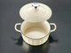 Garnek do gotowania gęsi Buydeem żeliwny emaliowany Oat White 2.9 l (6950386615319) - obraz 5