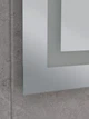 Дзеркало Mixxus Hard MR06-50x80 (годинник, LED-підсвічування, антизапотівання) (MI6011) - зображення 3