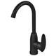 Смеситель для кухни Plamix Cezar-011-B SET Matte black (с подводкой) (PM0668) - изображение 1